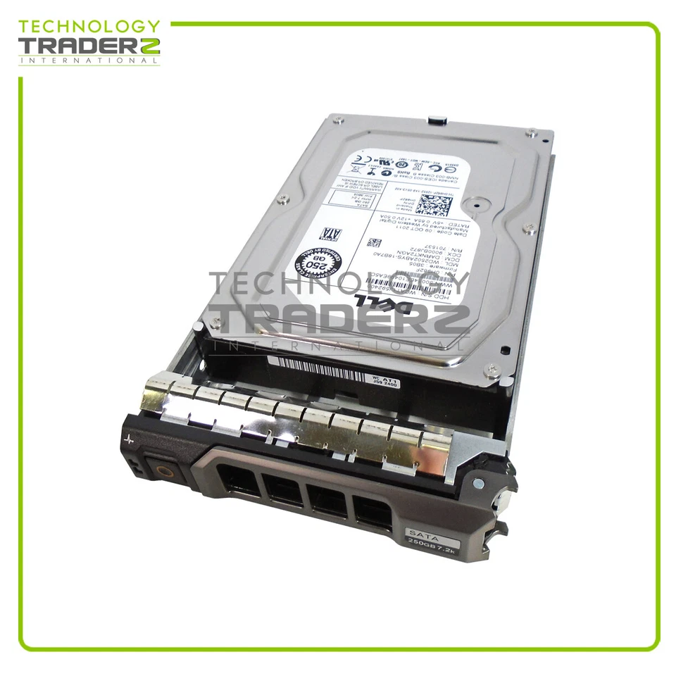 H962F Dell 250GB 7.2K SATA 3G 16M 3.5" Hard Drive ***Pulled*** - Image 1 of 1