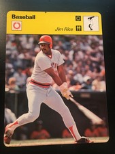 1978 Jim Rice Baseball Sportscasters Card NM+