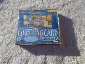 Art Explosion Greeting Card Factory Version 2 - PC Desktop Publishing 3* CD-ROM - Picture 1 of 5