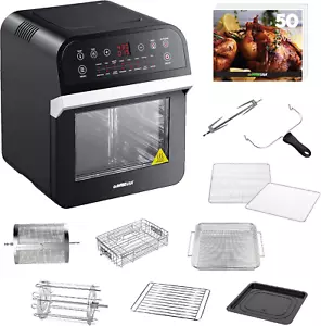 Gowise USA GW44800-O Deluxe 12.7-Quarts 15-In-1 Electric Air Fryer Oven with Rot - Picture 1 of 12
