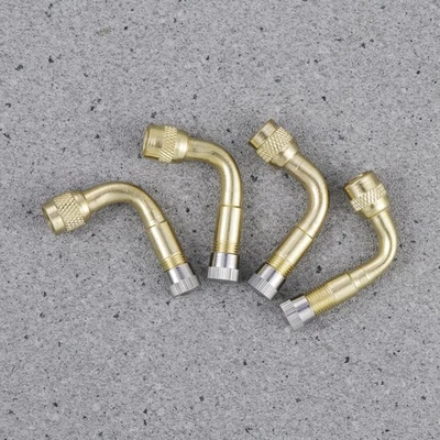  4 Pcs Truck Accessories Motorcycle Tire Valve Extension Set Adapter Kit - Bild 1 von 4