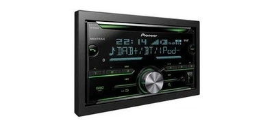 Pioneer FH-X840DAB Doppel-DIN CD/MP3-Autoradio Bluetooth DAB iPod AUX-IN USB - Bild 1 von 4