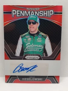 2024 Panini Prizm NASCAR Patented Penmanship Brad Keselowski Red Prizm /99 - Bild 1 von 2