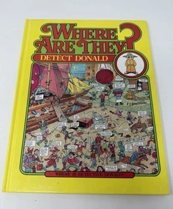 Detect Donald (Where Are They) - Hardcover By Tallarico, Tony  - Picture 1 of 3