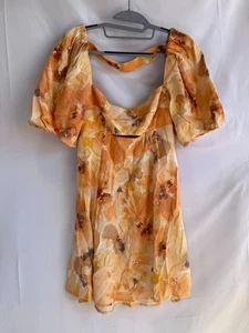 Significant Other orangefarbenes Lois Minikleid Größe 4 (LESEN) - Bild 1 von 11