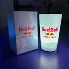 2x Redbull LED-Leuchtbecher Wasseraktivierter Leuchtbecher mit Strohhalm NEU OVP