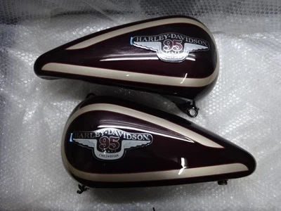 RARO FLSTS 1340 Heritage Springer 95 aniversario tanque de combustible gasolina Harley-Davidson Foto 1 de 4