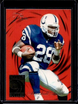 Fleer Ultra Marshall Faulk Flair Wave of the Future 1994 novato RC #2 Colts Foto 1 de 2