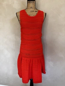 L’Etoile Sport koralle ärmellos Stretch Fit and Flare Tenniskleid Größe Small - Bild 1 von 5
