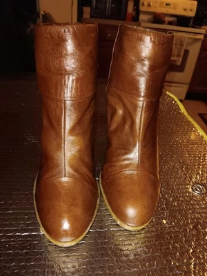 Botines Bandolino Cuero Marrón Rico Wms Talla 8.5 Foto 1 de 4