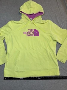Damen THE NORTH FACE Hoodie Sweatshirt Pullover gelb/rosa Gr. XL - Bild 1 von 15