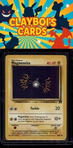 Magnemite Team Rocket Pokémon 60/82 Common Near Mint or Better - Picture 1 of 2