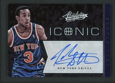 Autógrafos icónicos absolutos Panini 2016-17 John Starks 70/75 Foto 1 de 2