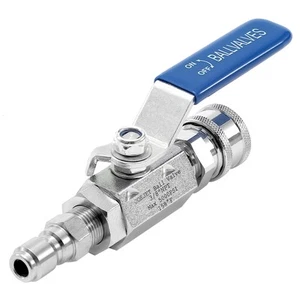 3/8" Quick Connect Ball Valve Kit for Pressure Washer Hose 5000 PSI Power Washer - Picture 1 of 8