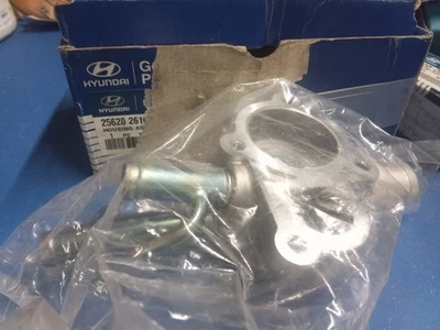 Thermostat Coolant Flange Housing OEM Hyundai Coupe Elantra Kia Rio 1.4 1.6 - Image 1 of 4