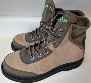 Orvis Fly Fishing Boots Canvas Felt Bottom Men’s Size 6 NEW Style 84CX0106 - Picture 1 of 6