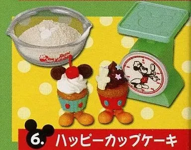 Mini boneco 6. Cupcake Happy “Cozinha Retrô Disney Mickey Mouse” - Imagem 1 de 1