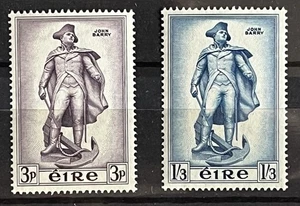IRLAND EIRE - #155-6 John Barry Mint NH - Cv 12 $ - Bild 1 von 1