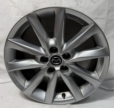 Оригинальные заводские серебристые диски 18 дюймов для Mazda 3 2017 2018 годов выпуска 9965337080 5x114,3 - Изображение 1 из 4