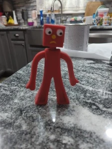Figuras de colección Trendmasters Blockhead J Toys Gumby Bendy Claymation - Imagen 1 de 5