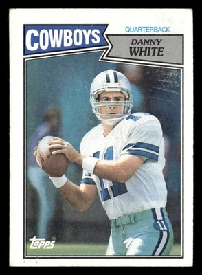 Danny White 1987 Topps Card #261 Dallas Cowboys GD-VG (No Creases) - Image 1 of 2