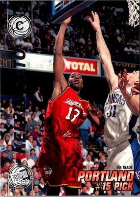 1997 Press Pass Double Threat Blue Kelvin Cato #15 Portland Trail Blazers - Image 1 of 2