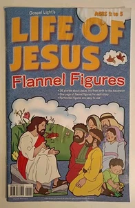Flanell Figuren Geschichte Jesu Evangelium Licht Komplettset Christliche Bibel Geschichten Sehr guter Zustand - Bild 1 von 6