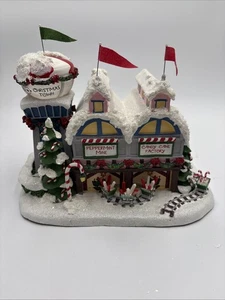 Hawthorne Village Rudolph's Christmas Town Peppermint Mine & Candy Cane Factory - Bild 1 von 8