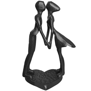 Iron Sculpture Home Decor - Art Metal Statue Abstract Modern Accents Home Dec... - Bild 1 von 7
