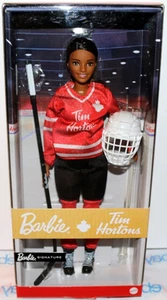 2020 TIM HORTONS BARBIE SIGNATURE CANADA HOCKEY AFRICAN AMERICAN CHRISTIE PLAYER - Bild 1 von 11