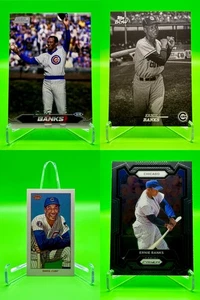 2024 Topps/Panini Baseball Ernie Banks 4-Card Lot - Picture 1 of 10