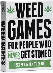 Weed Games Card Game Party Icebreaker Funny Gag Gift - Picture 1 of 2