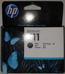 HP 711 NOIR 80ml CZ133A Garantie MARS 2020 NEUF DJ120 / DJ/520 - Photo 1/6