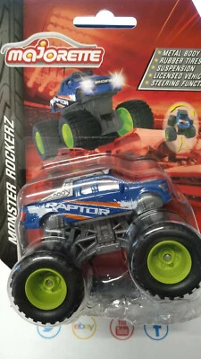 Majorette Monster Rockerz Ford f-150 blu Raptor (NG71) - Immagine 1 di 2