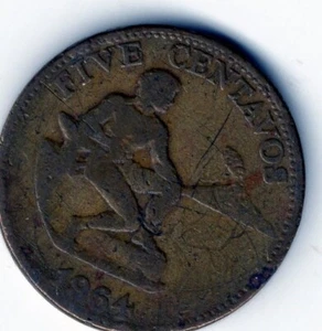 Far East: Philippines 5 Centavos 1964 - Picture 1 of 2
