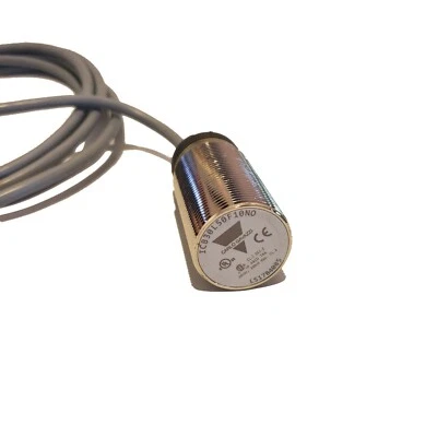 Carlo Gavazzi Inc. Inductive Proximity Sensor 10mm. IP67 Rated Cylinder - Image 1 of 2