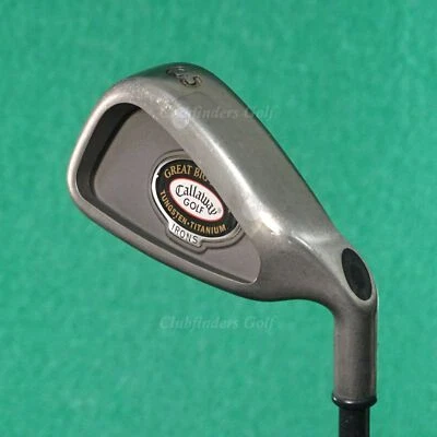 Callaway Great Big Bertha Tungsten Titanium Single 3 Iron RCH 96 Graphite Firm - Image 1 of 3