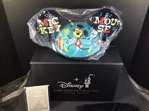 DISNEY PARK Colección de Diseñadores Mickey Mouse Sombrero Musical por Dave Perillo NUEVO - Imagen 1 de 8