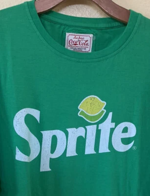 Red Jacket Coca Cola SPRITE Soda Men’s GREEN T-Shirt Size XL - Image 1 of 4
