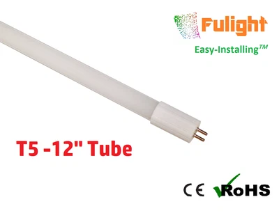 12-30V DC-LED F8T5 Tube Light-T5 12" (Overall 11-7/8")-4W Warm 3000K for RV - Image 1 of 2