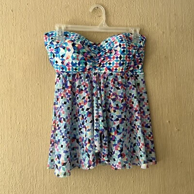 Traje de baño de malla con estampado abstracto PROFILE by Gottex FLY AWAY EE. UU. 14 Foto 1 de 4