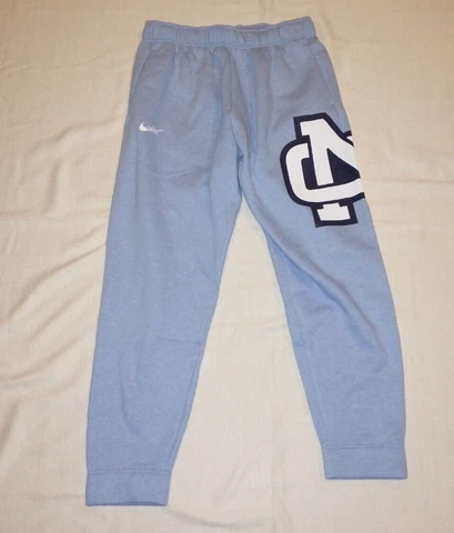 Nike UNC North Carolina Tar Heels Standard Fit Joggers Fleece Sweat Pants XL Cover