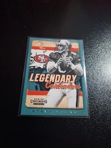 2013 PANINI LEGENDARY CONTENDERS #9 STEVE YOUNG SAN FRANCISCO 49ERS HOF NRMT-MT! - Foto 1 di 2