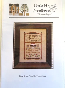 Chocolate Shoppe Sampler by Little House Needleworks cross stitch pattern #33 - Picture 1 of 2