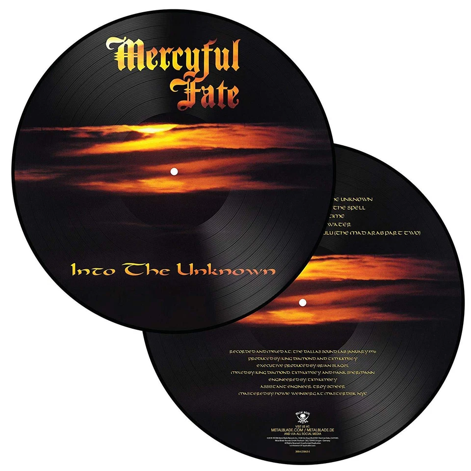 MERCYFUL FATE - INTO THE UNKNOWN (PICTURE DISC)   VINYL LP NEW! - Image 1 of 1