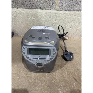 Philips AJ3950/05 Radio/CD Player Silver Digital Display FM/MW Wide Angle Stereo - Picture 1 of 12