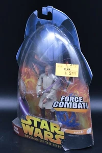 Figura de 3,75" de Star Wars La Venganza de los Sith #10 Mace Windu Force Combat - 2005 - Imagen 1 de 2