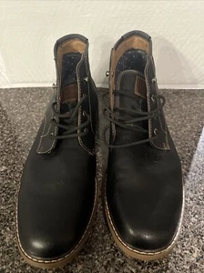 NEW HAWKER RYE Men's  Boots Shoes SZ10.5 New With Out Box Black - Picture 1 of 5