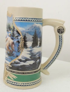 Original Coors Banquet Bierstein Wasserfall Heritage Serie 7" hoch 1995 limitiert - Bild 1 von 11