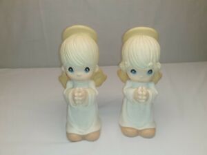 Precious Moments 13" Angel Pair by Universal Statuary 1998